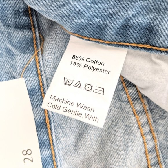 SHEIN BASICS Wide Leg Jeans - Picture 6 of 8